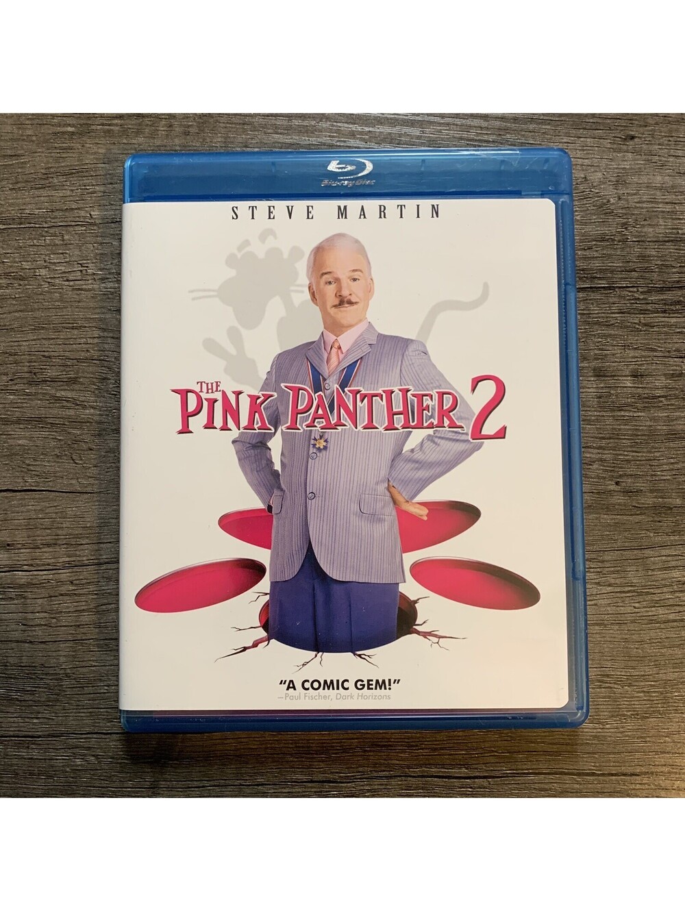 THE PINK PANTHER 2 (Blu-ray/DVD, 2009, 3-Disc Set) Steve Martin
